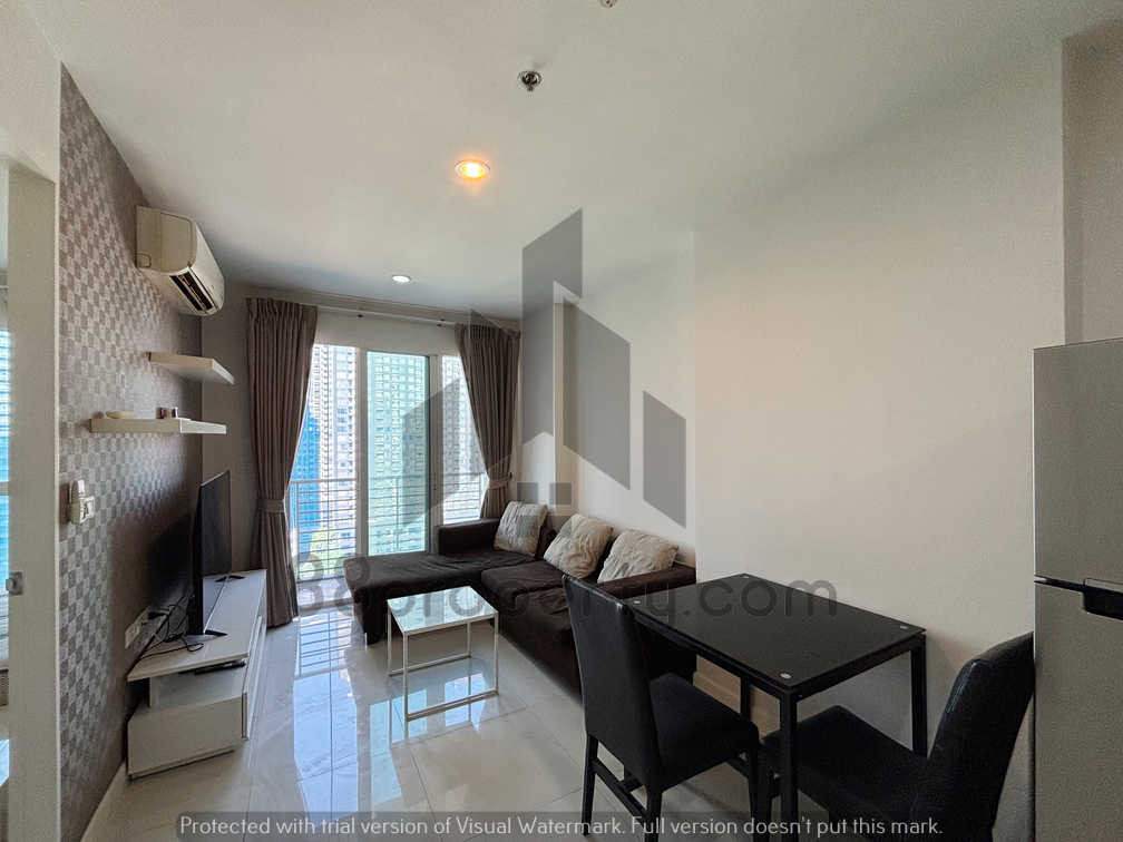🏠 ให้เช่า: 𝐅𝐫𝐞𝐬𝐡𝐥𝐲 𝐑𝐞𝐧𝐨𝐯𝐚𝐭𝐞𝐝 𝟏-𝐁𝐞𝐝 𝐚𝐭 𝐓𝐡𝐞 𝐌𝐚𝐫𝐤 𝐑𝐚𝐭𝐜𝐡𝐚𝐝𝐚 | 𝟏𝟔𝐭𝐡 𝐅𝐥𝐨𝐨𝐫 𝐰𝐢𝐭𝐡 𝐂𝐢𝐭𝐲 𝐕𝐢𝐞𝐰𝐬 – 𝐉𝐮𝐬𝐭 𝟏𝟒𝐊, Line: @88property – รูปที่ 4