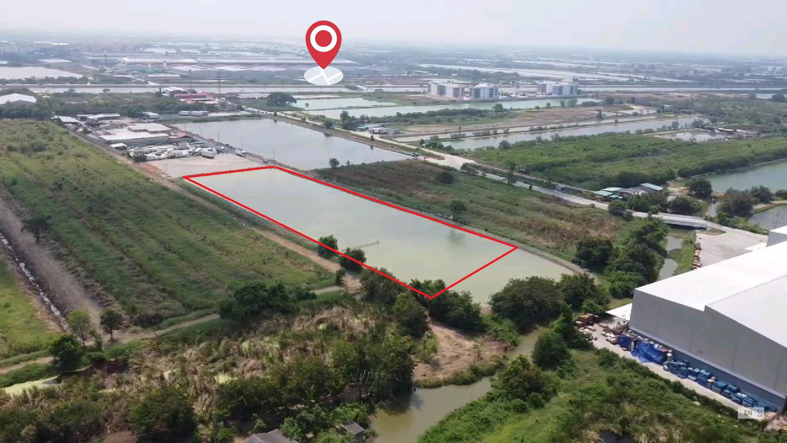 [🔥 Future Logistics Hub] Land for sale on Suvarnabhumi Canal Road, 7 rai 94.4 sq m, opposite WHA, industrial estate center-airport-port, national E-Commerce center! – รูปที่ 3