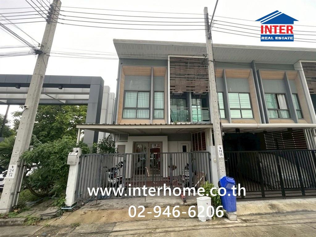 ทาวน์เฮ้าส์ 2 ชั้น 21.2 ตร.ว. หมู่บ้านเดอะวิชั่น ลาดพร้าว-นวมินทร์ ซอยนวมินทร์85 ถนนนวมินทร์ เขตบึงกุ่ม กรุงเทพมหานคร