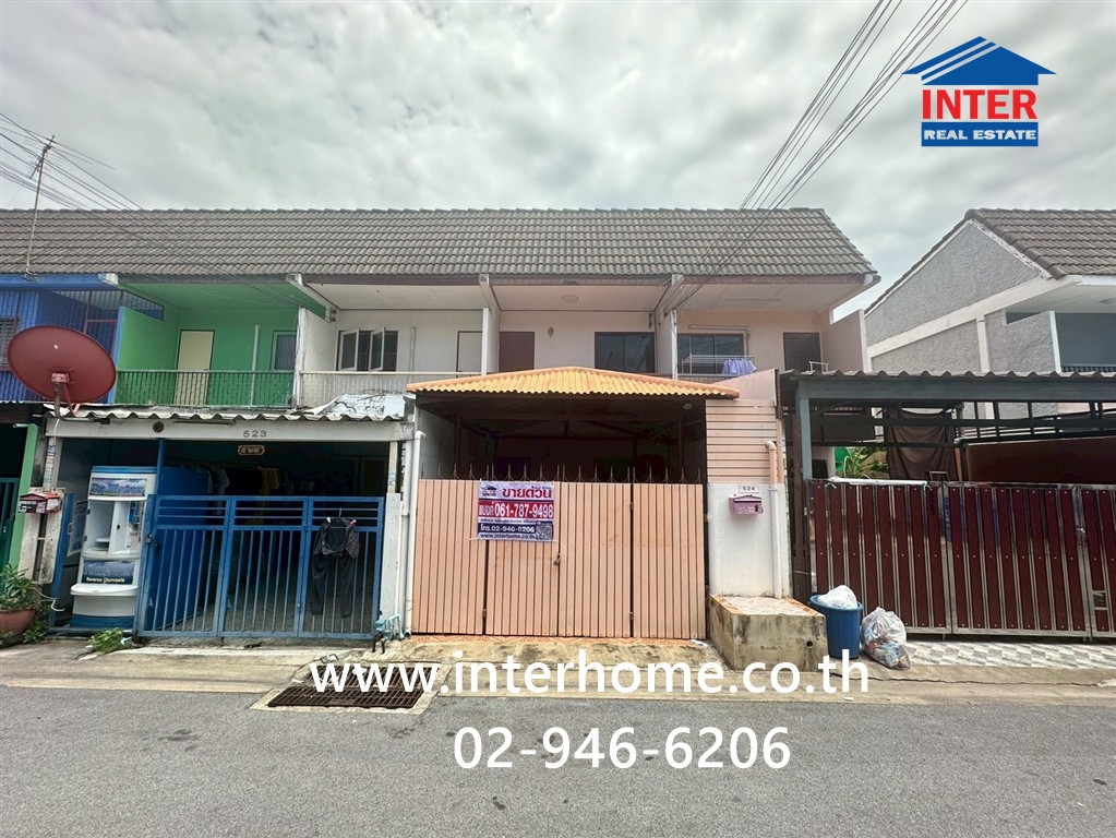 Townhouse, 2 floors, 16 sq m, Amarin Niwet Village 3, Plan 2, Soi Sai Mai 79, Phahon Yothin Road, Sai Mai Road, Sai Mai District, Bangkok.