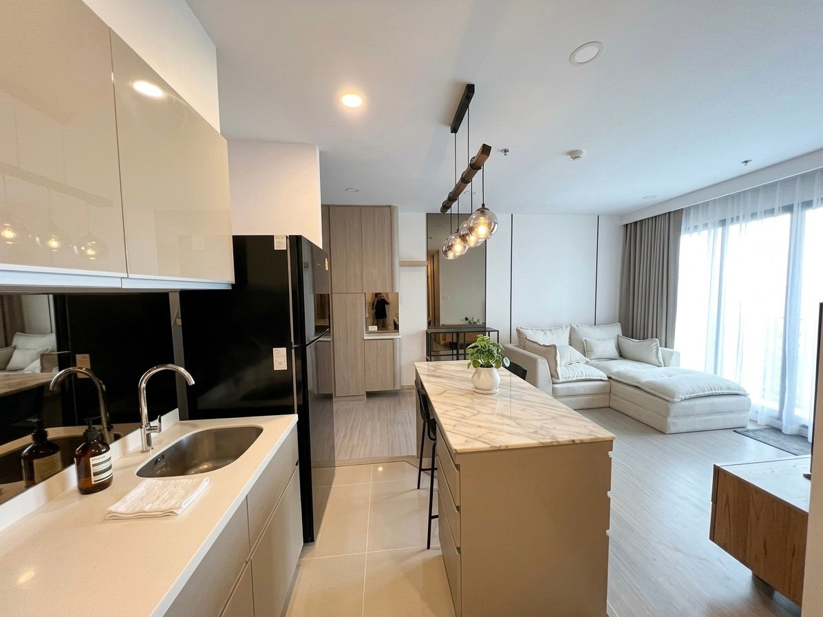 2 bedrooms, fully furnished, very good price!!!  ⭐️Supalai Lite Thaphra Wongwian Yai (Supalai Lite Tha Phra Wongwian Yai)