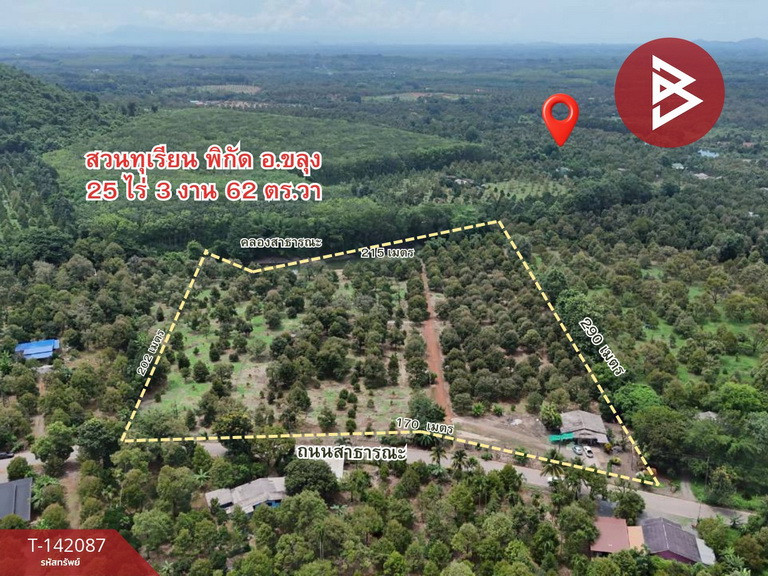 ขายที่ดิน เนื้อที่ 25 ไร่ 3 งาน 62 ตร.วา ขลุง จันทบุรี – รูปที่ 4