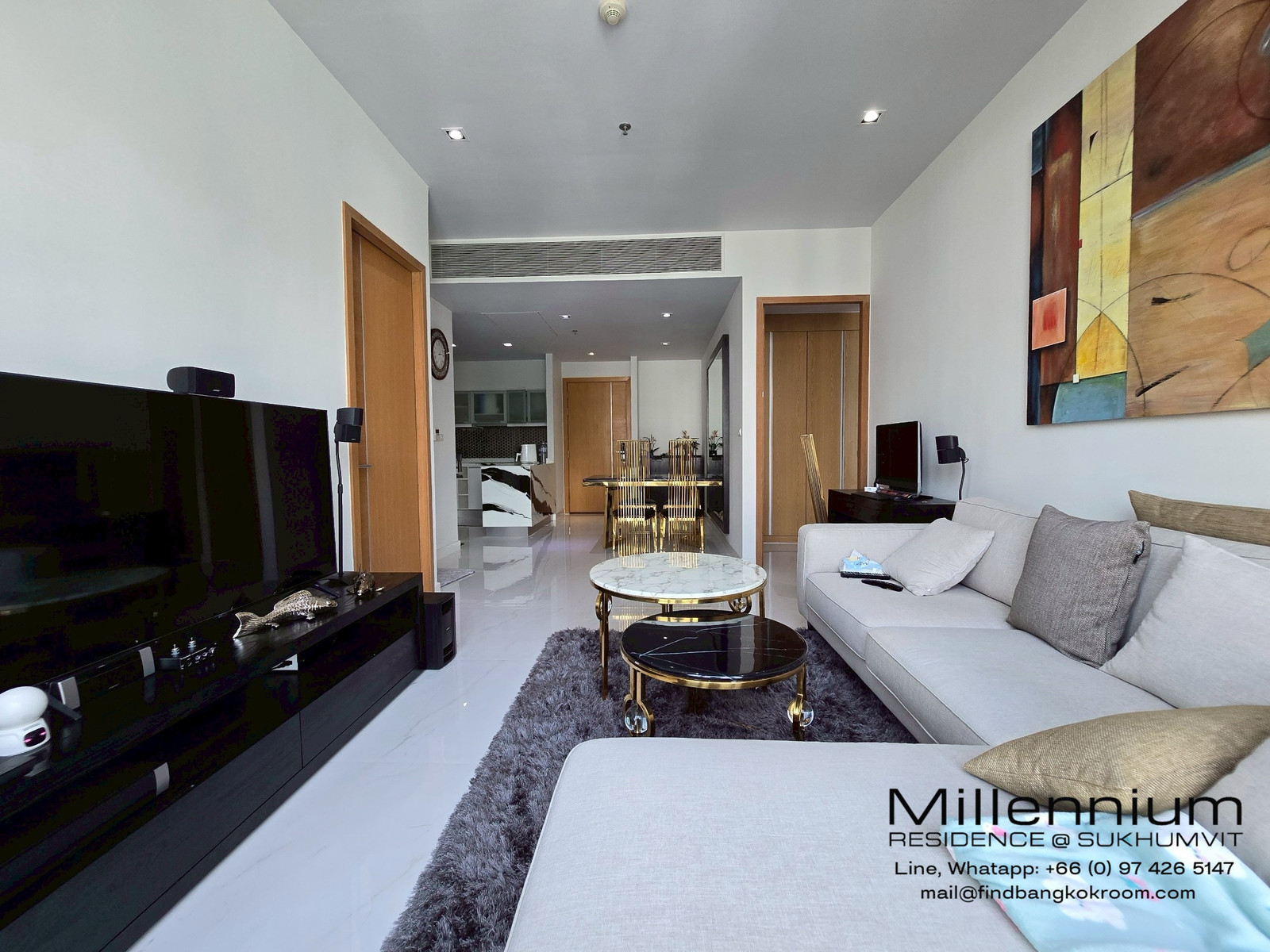 เช่า- มิลเลนเนียม เรสซิเดนซ์ 2 ห้องนอน 90ตรม เช่า- มิลเลนเนียม เรสซิเดนซ์ 2 ห้องนอน 90ตรม
