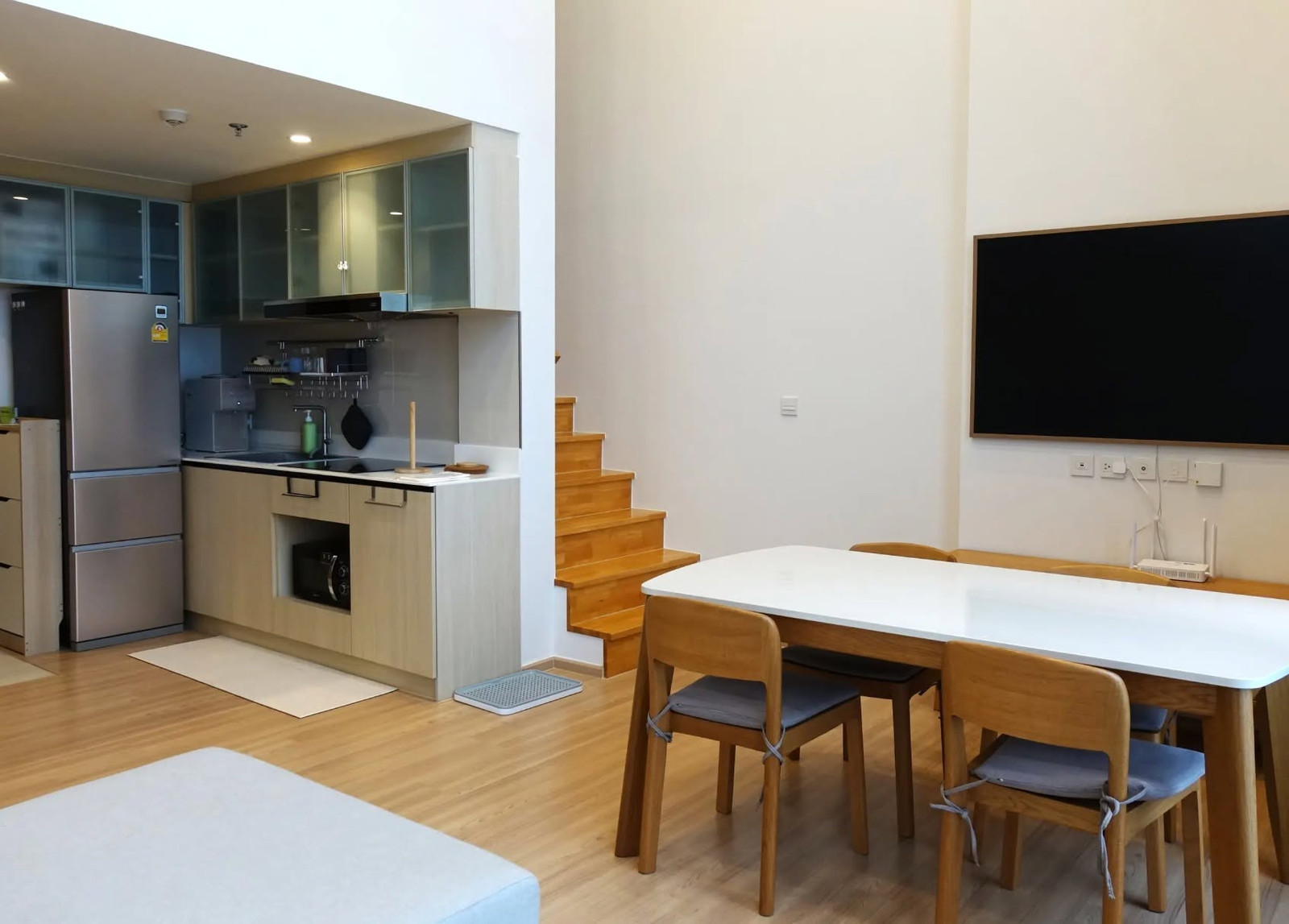 Pet friendly กลางเอกมัย สะดวกไปทุกอย่าง ทั้งของกินและการเดินทาง การใช้ชีวิต Duplex Maru Ekkamai2 – รูปที่ 4