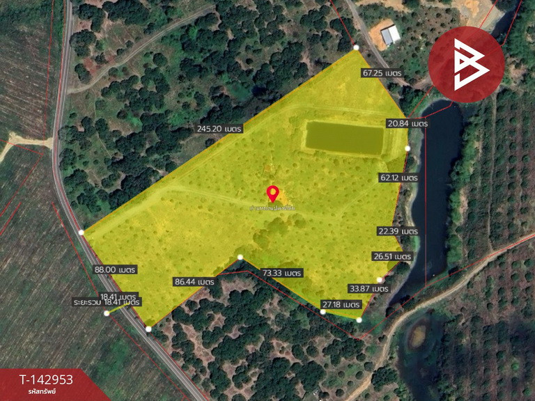 Land for sale, area 17 rai 2 ngan 5.5 sq m, Pong Nam Ron, Chanthaburi. – รูปที่ 4