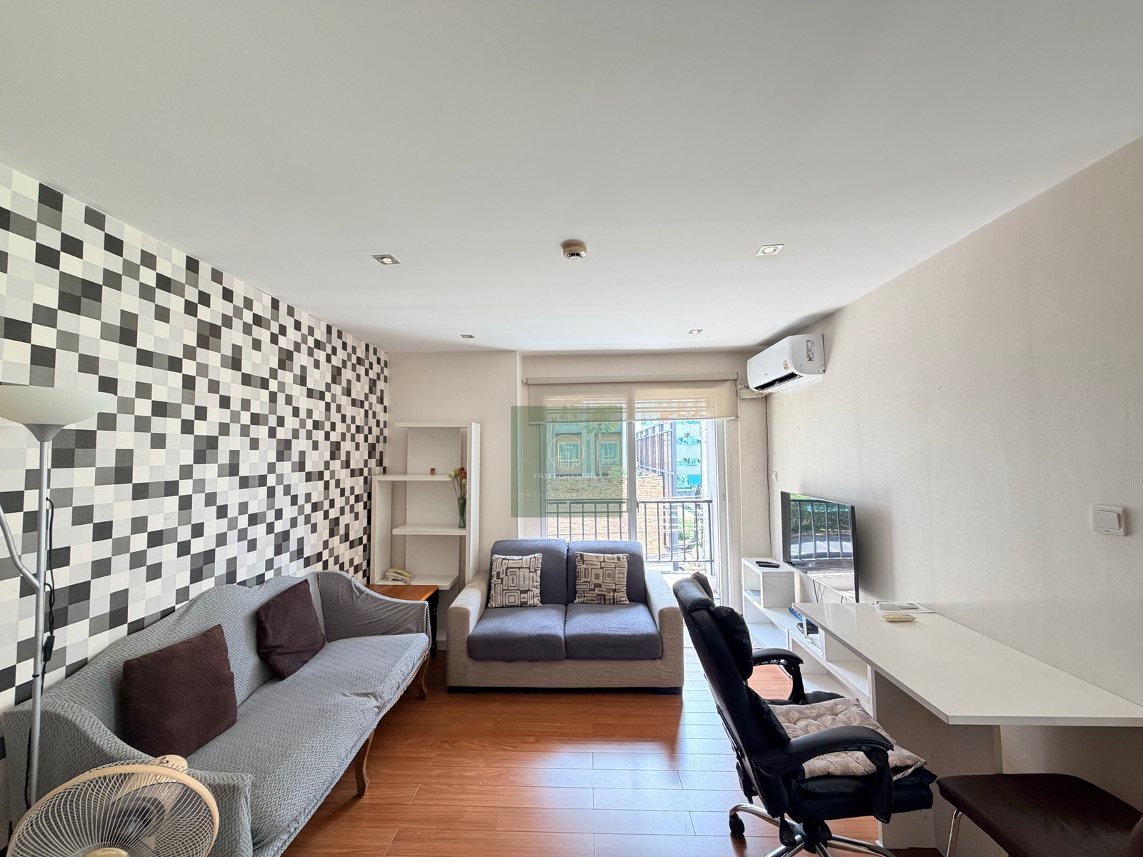 For rent, 2 bedrooms, never rented out, Ables condo lat phrao27, Lat Phrao 27, reserve now. – รูปที่ 2