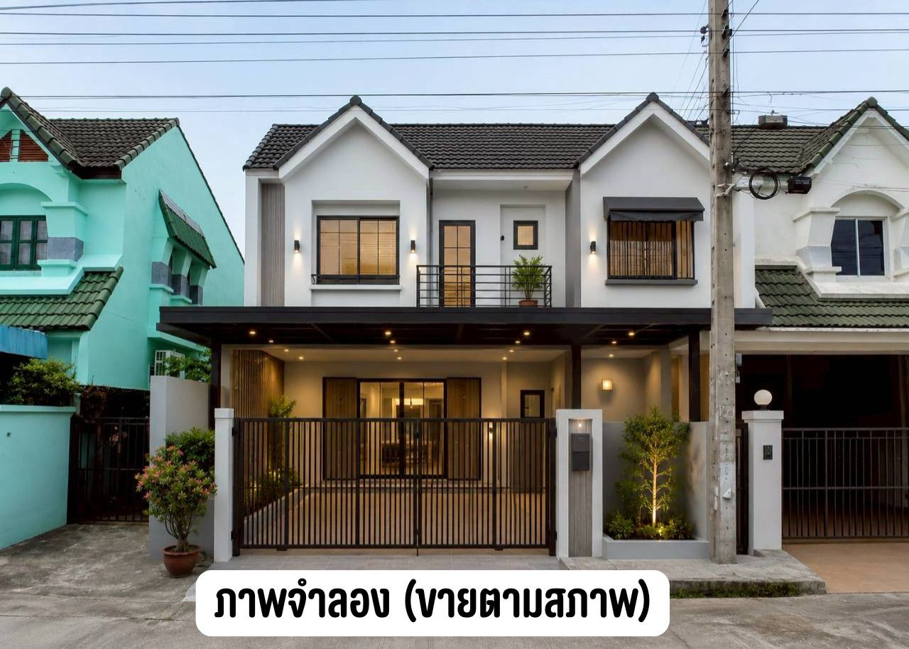 หมู่บ้านรื่นฤดี ซอยรามคำแหง 180 ถนนรามคำแหง มีนบุรี	บ้านหลังมุม ราคาพิเศษ เปิดกว้างสำหรับเจรจา สามารถต่อรองได้  – รูปที่ 2