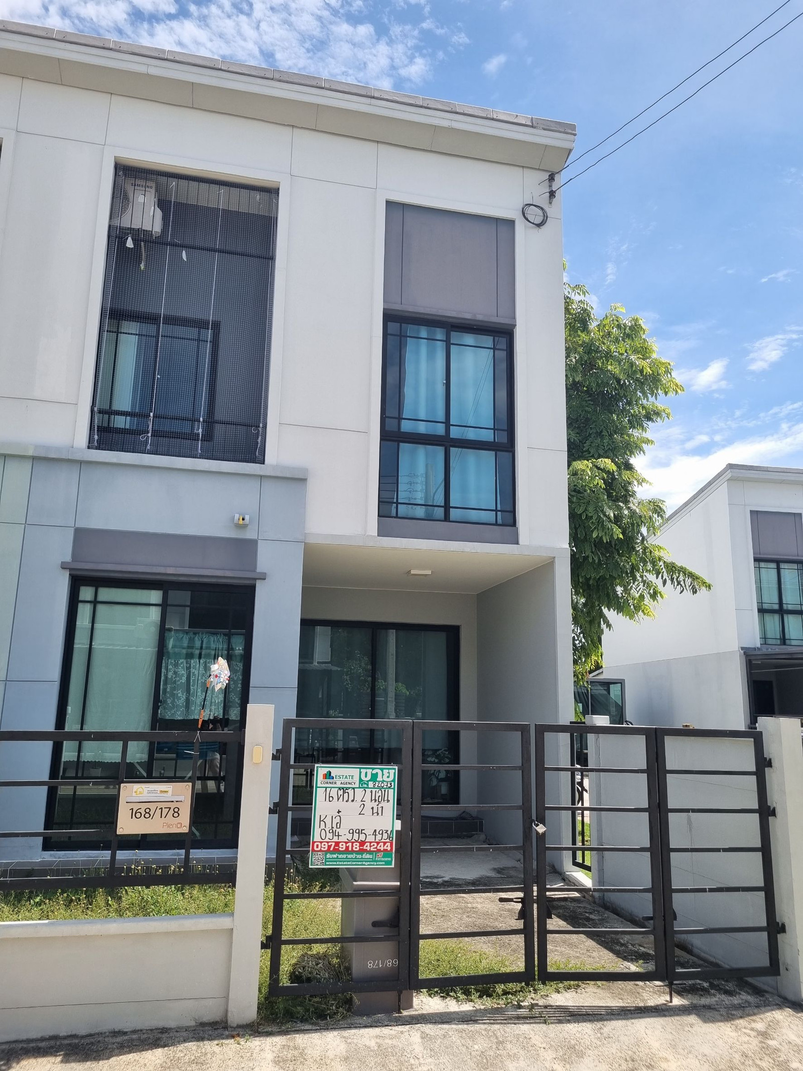 82073 - 2-story townhouse for sale, Pleno-Rangsit Project, Ban Klang Subdistrict, Mueang District, Pathum Thani Province. 82073 - 2-story townhouse for sale, Pleno-Rangsit Project, Ban Klang Subdistrict, Mueang District, Pathum Thani Province.