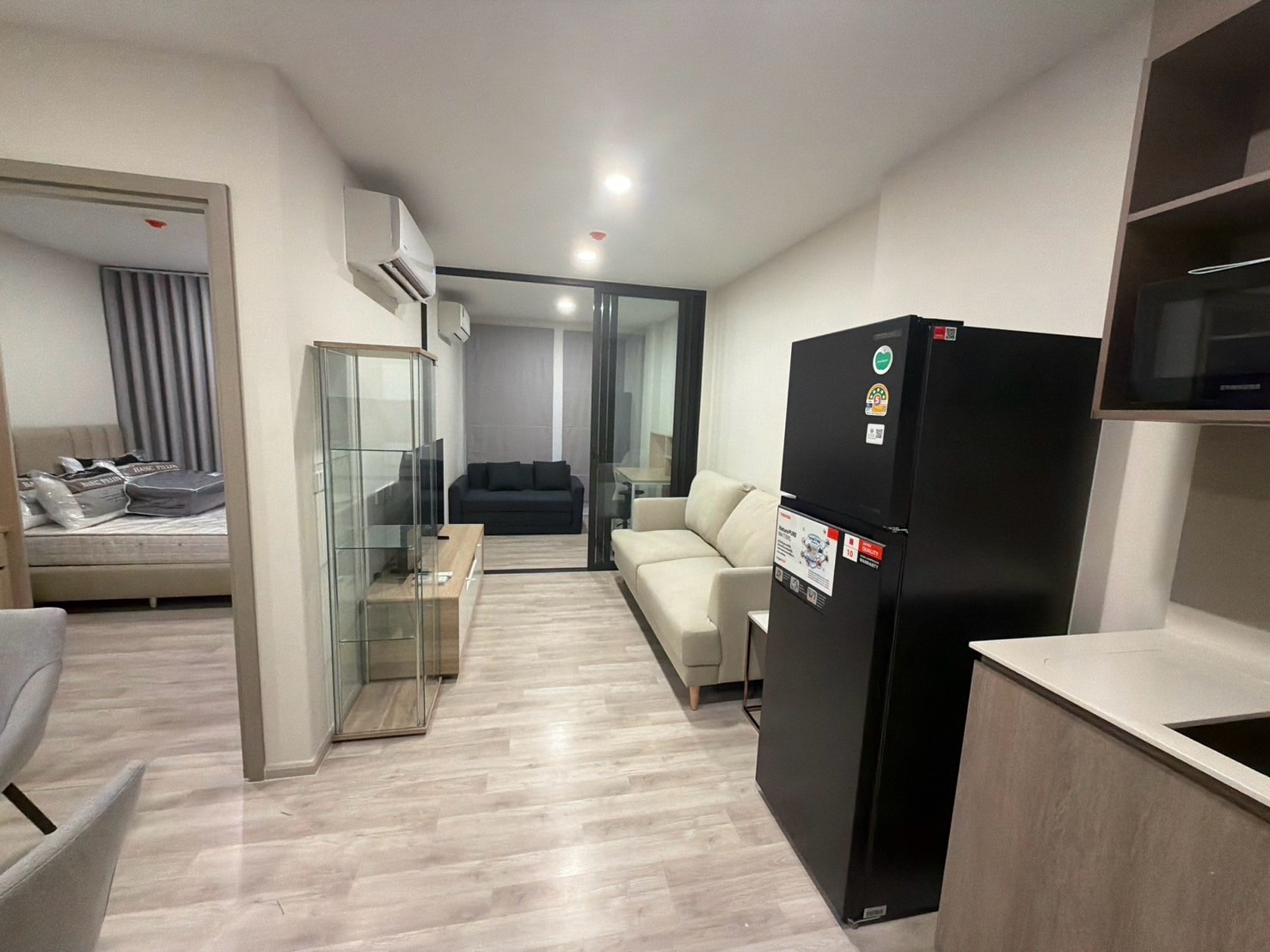 🔥ปล่อยเช่าห้องใหม่ เพิ่งโอน ยังไม่มีคนเข้าอยู่  1Br+ 35Sq.m 25,000บาท – รูปที่ 2