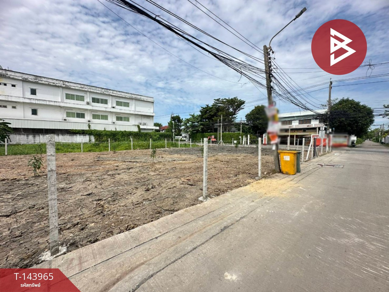 For rent, empty land already filled in, area 200 square meters, Sukhapiban 5, Soi 5, Intersection 20, Bangkok, next to the main road. – รูปที่ 3