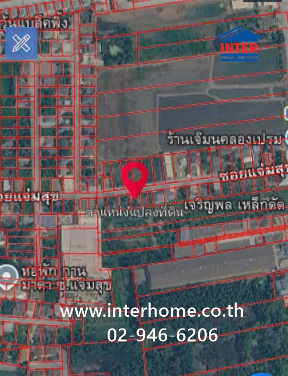 ที่ดินเปล่า 60 ตร.ว. ที่ดิน ซอยร่วมใจ1/2 ซอยแจ่มสุข ถนนรังสิต-ปทุมธานี ถนนเลียบคลองเปรมประชากร เมืองปทุมธานี ปทุมธานี – รูปที่ 3
