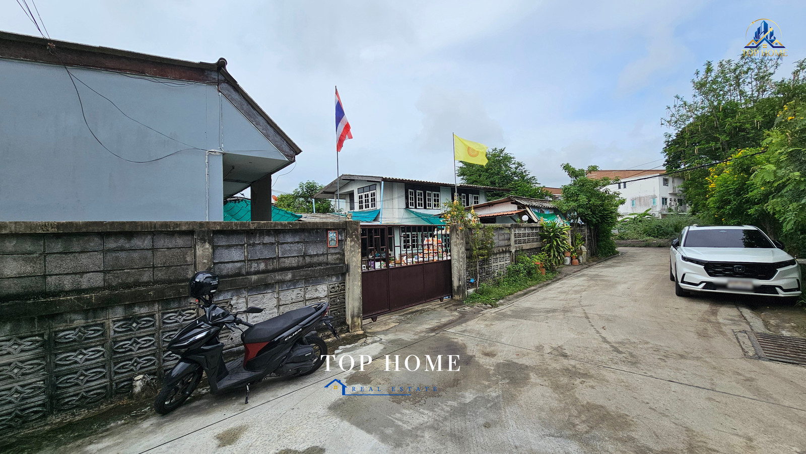 🏡 ขายด่วน❗️ที่ดินแปลงมุมติดถนนซอย พร้อมบ้านครึ่งปูนครึ่งไม้ และห้องเช่า 8 ห้อง ซอยรามอินทรา 47 – รูปที่ 3