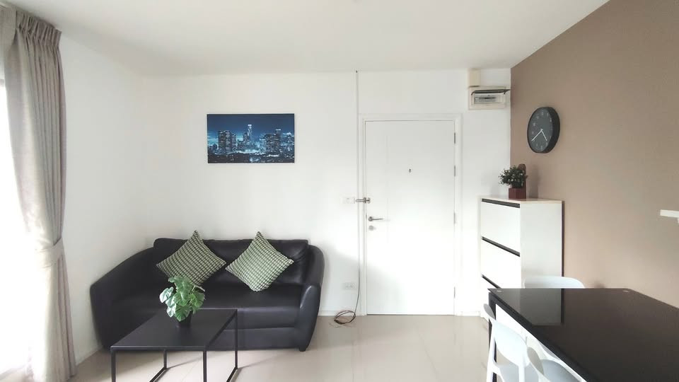 Corner room for rent, 2 bedrooms, 2 bathrooms, Aspire Sukhumvit 48, size 54 sq m., 5th floor, near BTS Phra Khanong. – รูปที่ 3