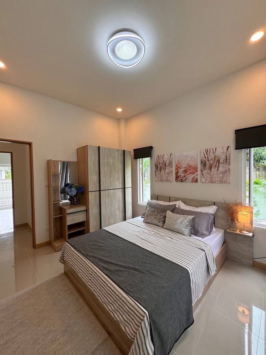   ขายบ้านเดี่ยวใหม่ โซนสารภี ท่าวังตาล พื้นที่ใช้สอย 136 ตรม. 3 ห้องนอน – รูปที่ 4