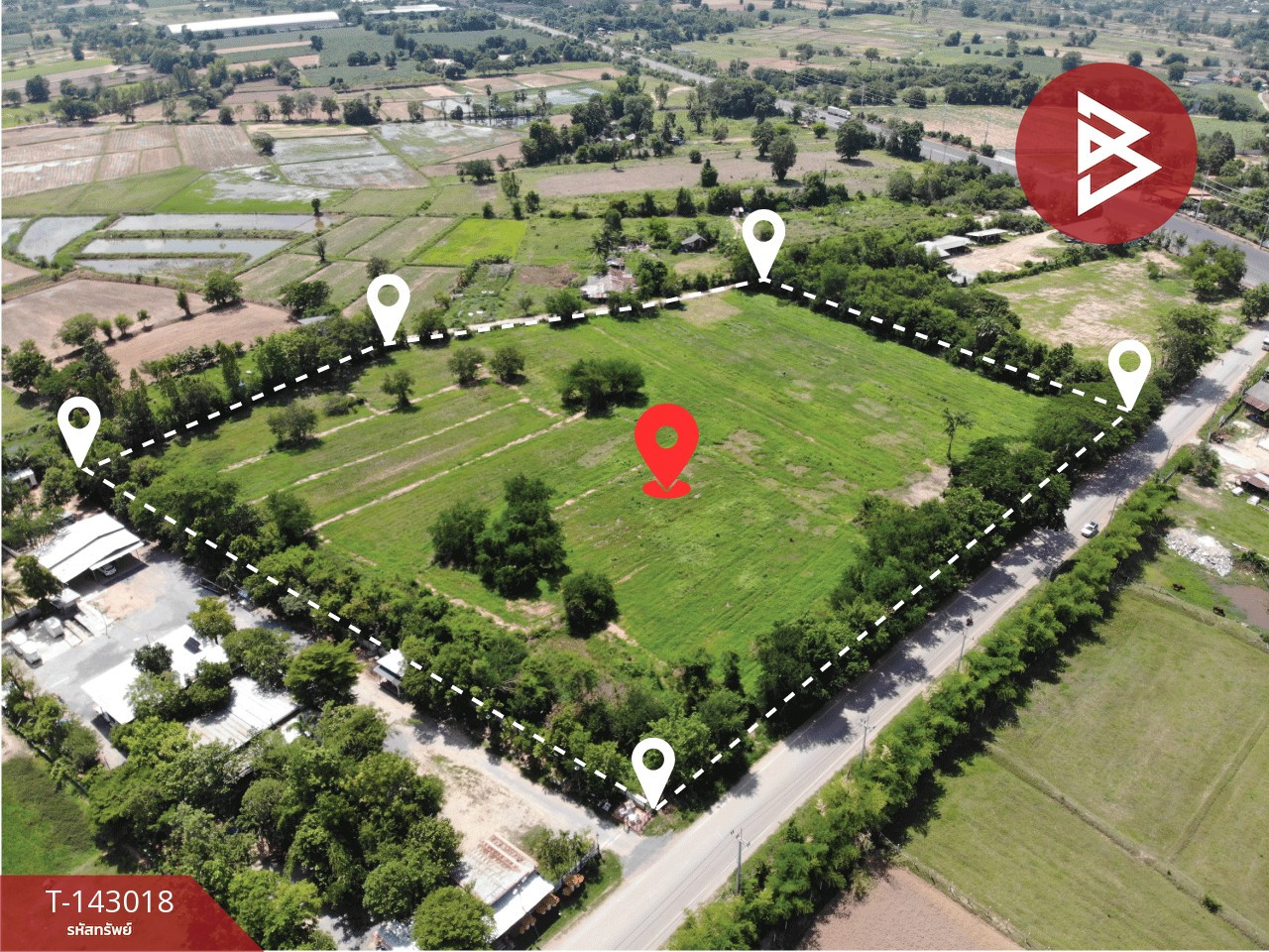 Land for sale, area 15 rai 2 ngan 58.6 sq m, Don Han, Khon Kaen. – รูปที่ 2