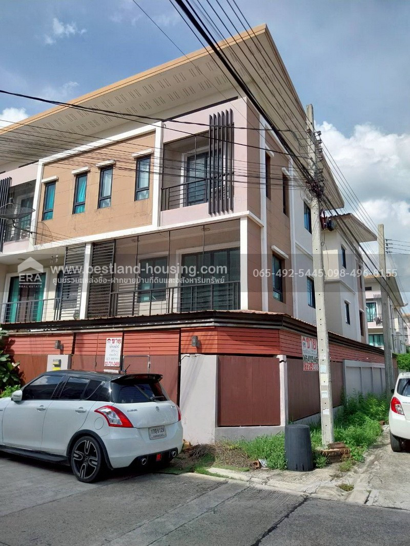 ขายทาวน์โฮม 3 ชั้น หลังมุม 22.2 ตรว. หน้าบ้านกว้าง 6 เมตร ม.เดอะโมส สามวา-มีนบุรี – รูปที่ 3