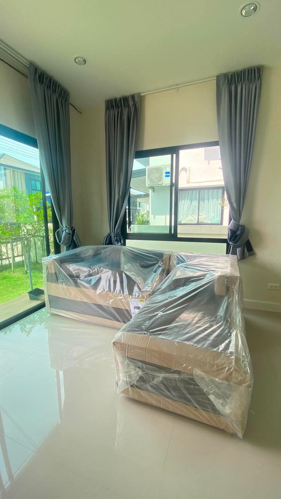 For rent, 2-story detached house, CPN Ninn, Wongwaen - Lam Luk Ka, Khlong 6, area 36 sq m., 3 bedrooms, 2 bathrooms, ready to move in. – รูปที่ 3