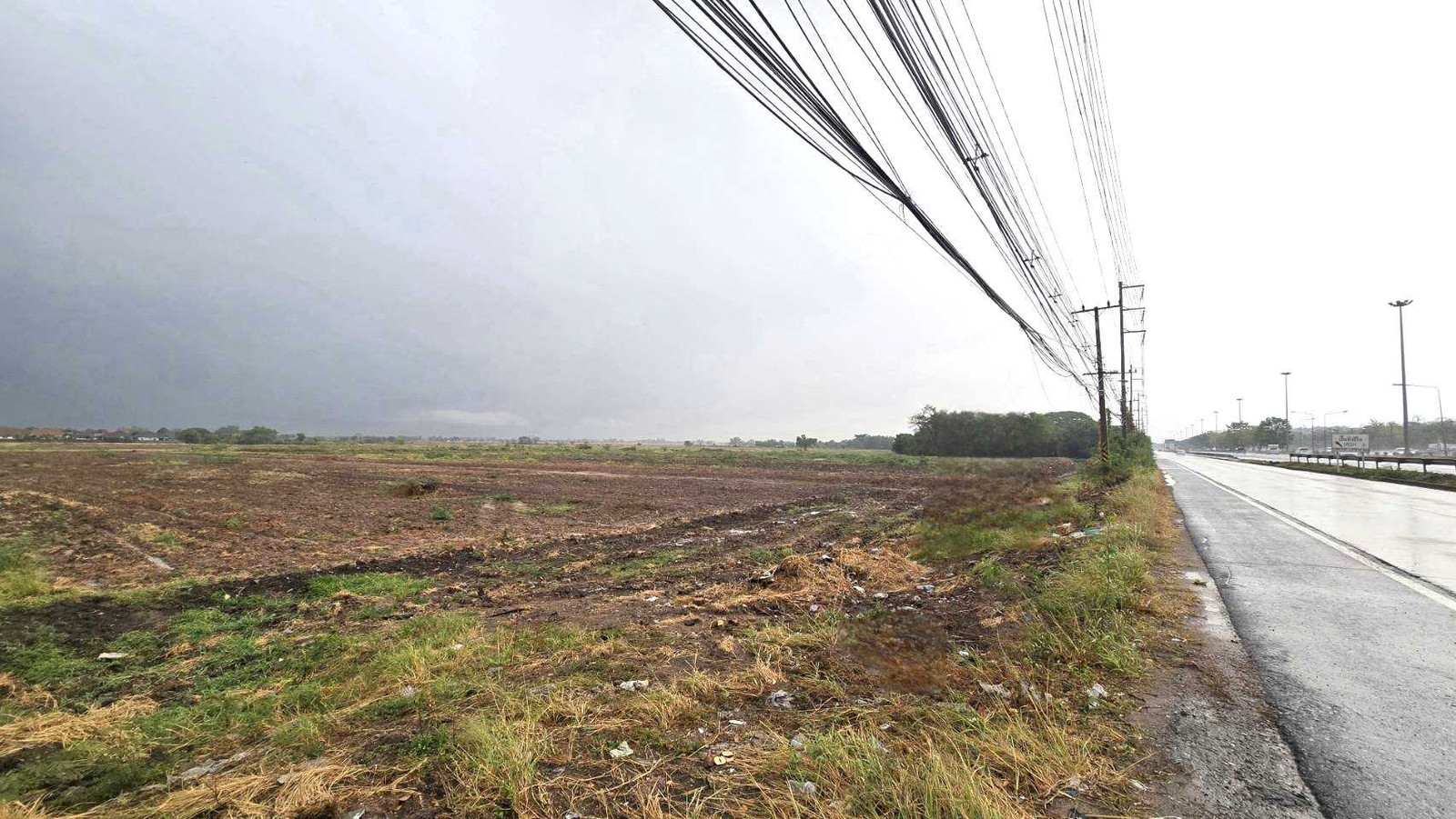 Empty land for sale, 35-0-62 rai, next to the main Phahon Yothin Road (outbound), Saraburi. – รูปที่ 3