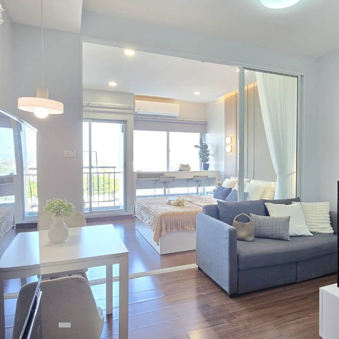 Supalai Monte 2, renovated unit with separate bedroom, fully furnished, opposite Central Festival Chiang Mai. – รูปที่ 2