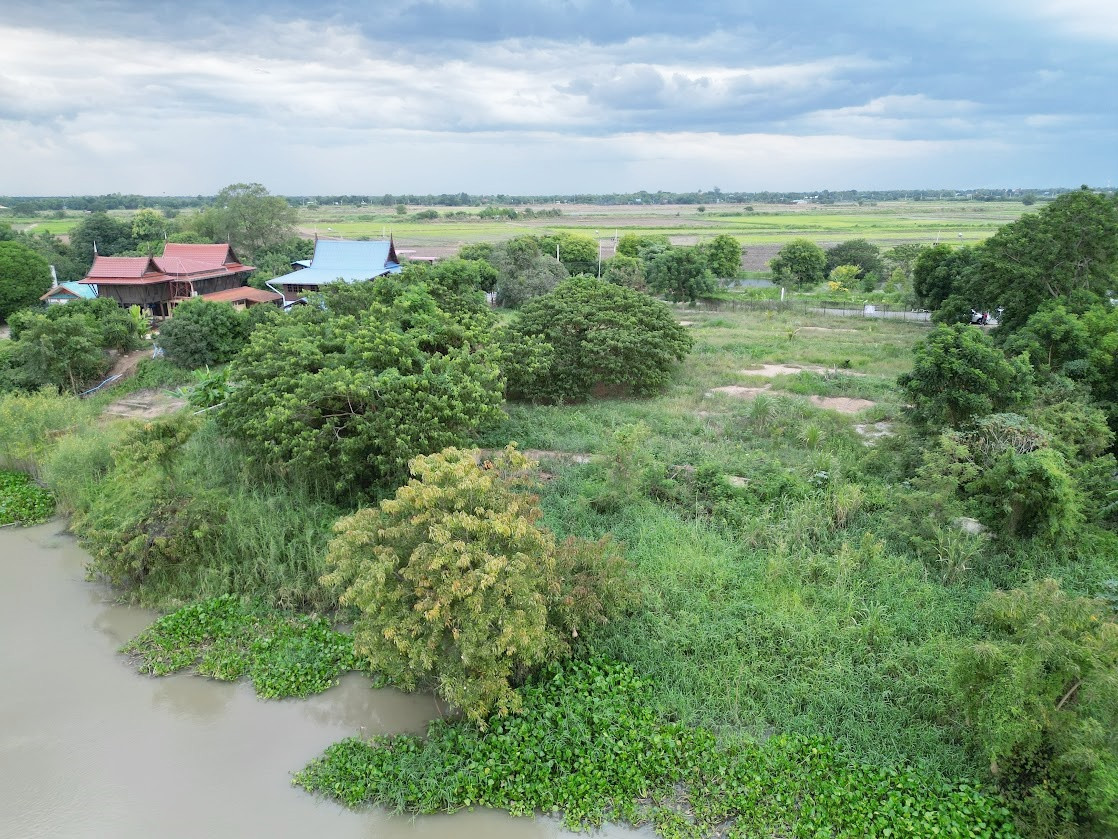 #ขายที่ดิน (ติดแม่น้ำแปลงสวย) ต.สำพะเนียง อ. บ้านแพรก จ.พระนครศรีอยุธยา – รูปที่ 3