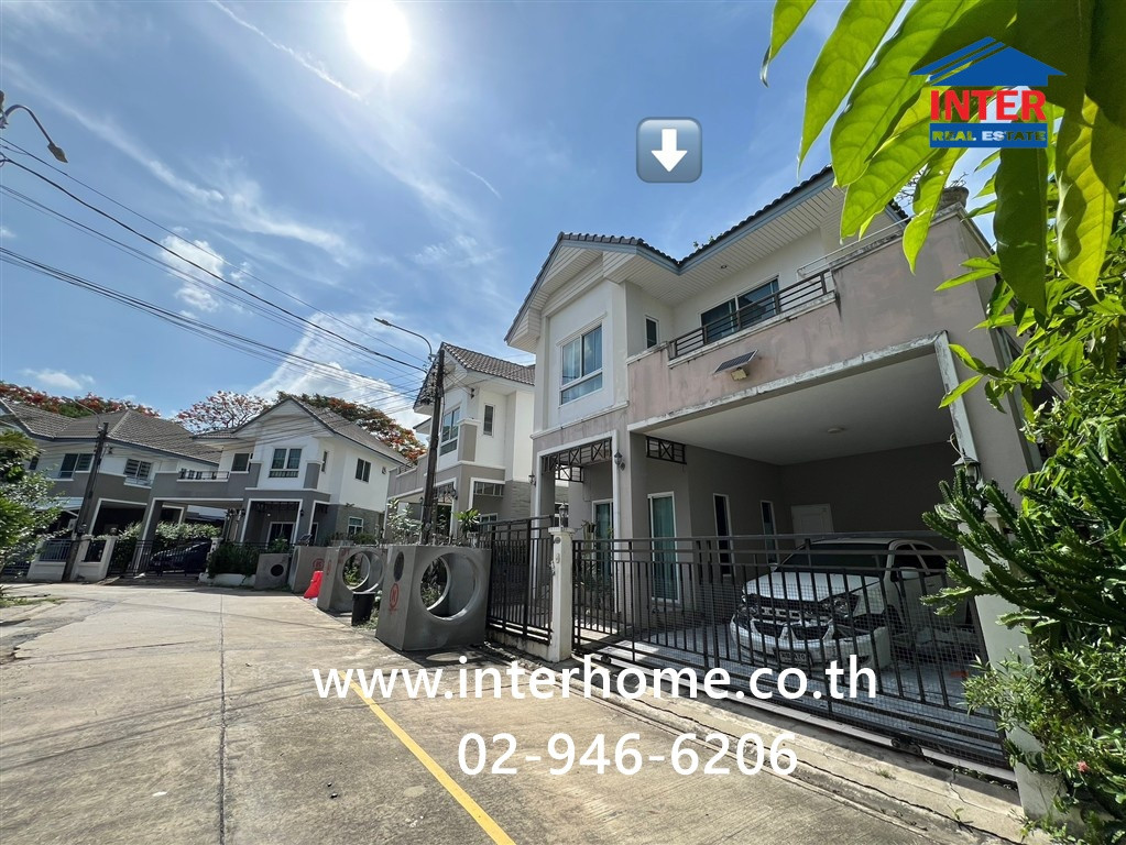 บ้านเดี่ยว 2 ชั้น 45 ตร.ว. หมู่บ้านนาริสา ซอยเสรีไทย29 ถนนเสรีไทย ถนนนวมินทร์ ถนนลาดพร้าว เขตบึงกุ่ม กรุงเทพมหานคร – รูปที่ 2