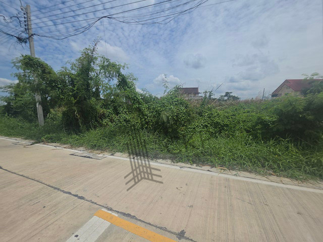 For rent: Vacant corner plot of land, 180 square wah (approximately 720 square meters), with frontage on two roads. Suitable for a warehouse, restaurant, or cafe. | 93383 For rent: Vacant corner plot of land, 180 square wah (approximately 720 square meters), with frontage on two roads. Suitable for a warehouse, restaurant, or cafe. | 93383