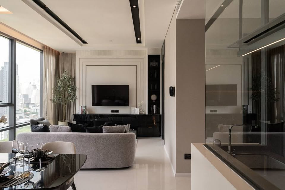 +++เช่าด่วน +++ ห้องสวย   The Bangkok Thonglor **ใกล้ BTS ทองหล่อ 2 ห้องนอน 86 ตร.ม.  – รูปที่ 4