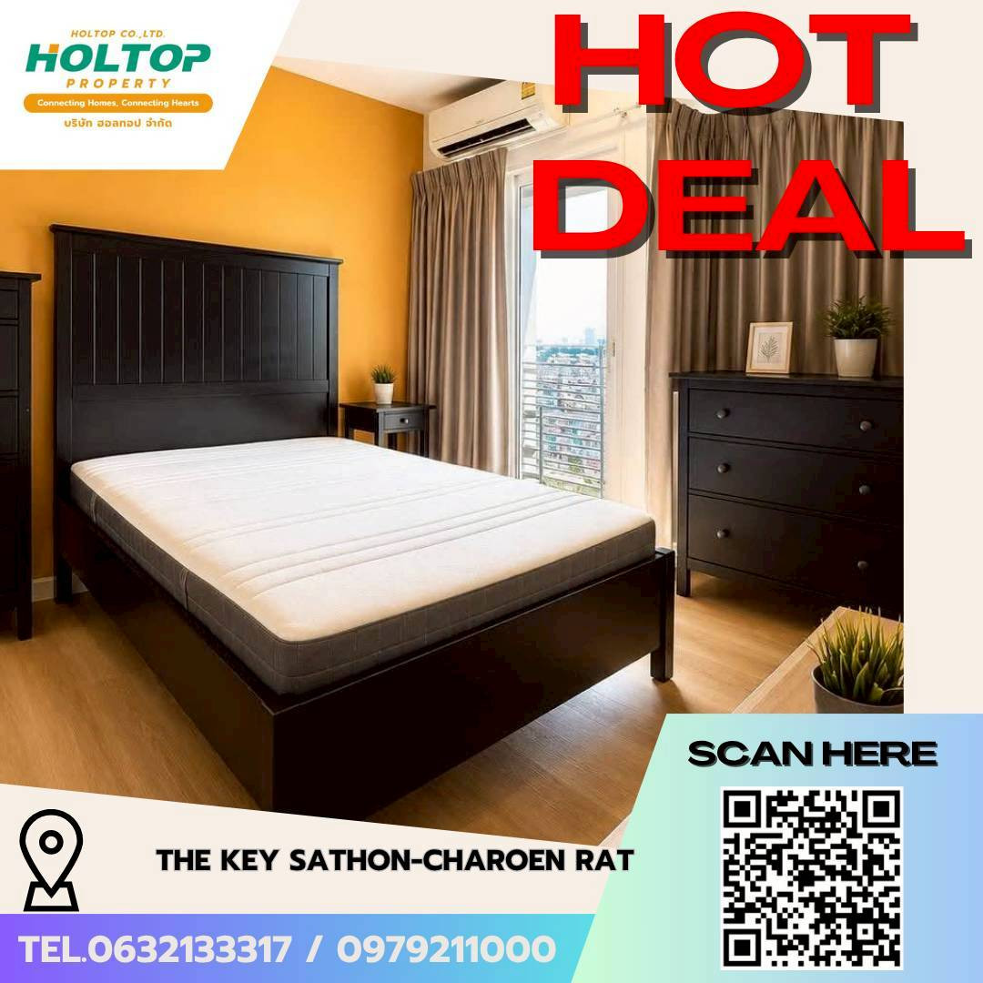 #L778🎉 220669 Condo for rent The Key Sathorn–Charoen Rat #L778🎉 220669 Condo for rent The Key Sathorn–Charoen Rat