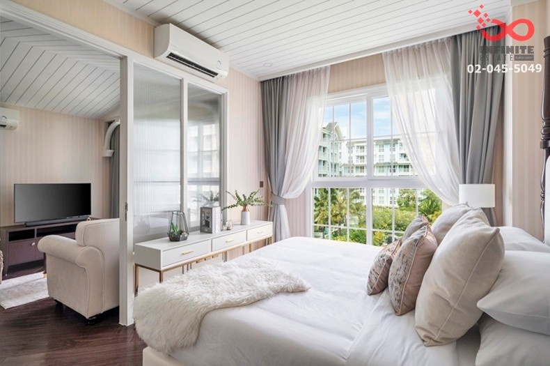 For sale: Grand Florida Beachfront Condo Resort Pattaya, 42 sq m, 4th floor, ready to move in, sea view.