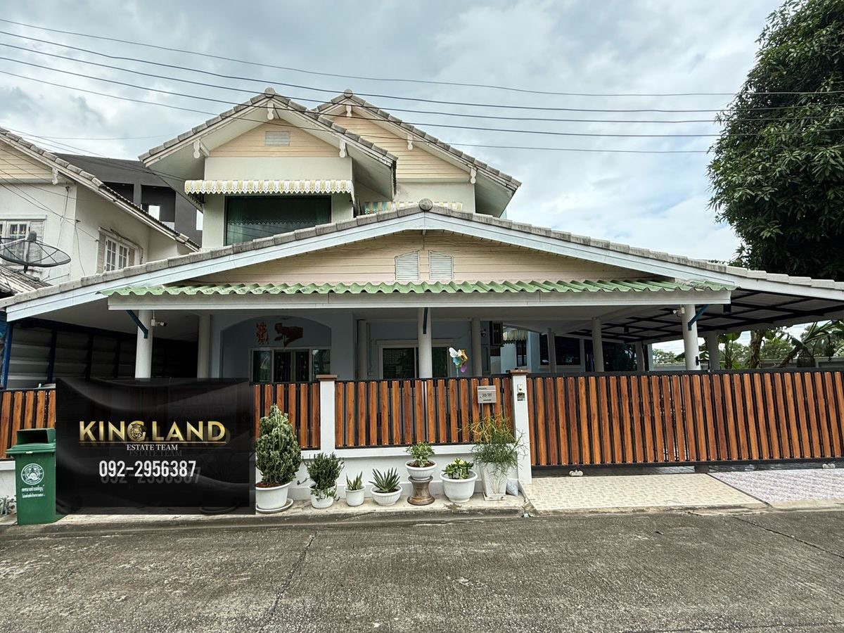 #House for rent, best price in Khlong 5 area‼️ 2-storey detached house, large house, 72 sq m | 3 bedrooms, 3 bathrooms | Rent only 🔥 16,000 baht/month🔥 Very good price #pets allowed - ready to move in Location: Phonphiman Village, Khlong 5 (Khlong Luang D