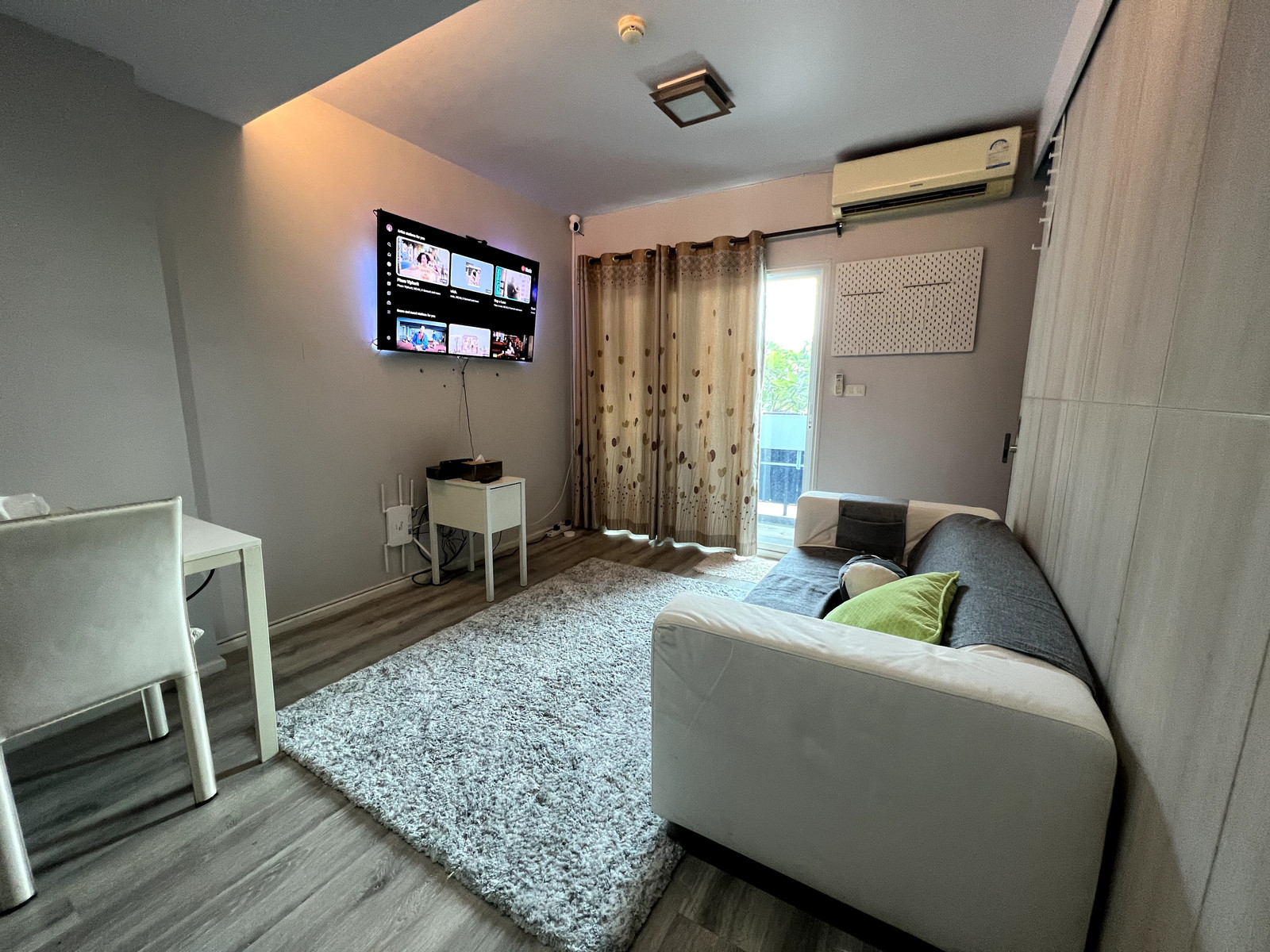 Double Lake Condominium เฟส 1 ชั้น 3, 1 ห้องนอน วิวสระว่ายน้ำ – รูปที่ 4