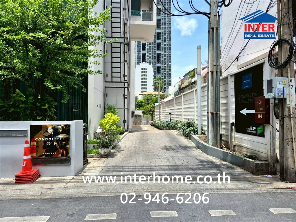 คอนโดมิเนียม 33.55 ตร.ม. คอนโดเลตไลท์ คอนแวนต์ ใกล้โรงเรียนเซนต์โยเซฟคอนแวนต์ ซอยพิพัฒน์2 ถนนสาทรเหนือ ถนนสีลม เขตบางรัก กรุงเทพมหานคร – รูปที่ 4