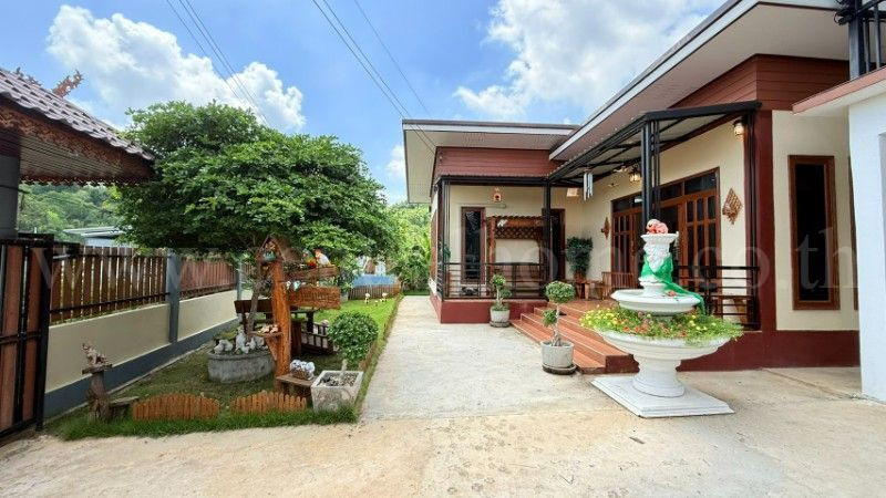 Single house 100 sq m, built on a hill, Nong Yao, Mueang Saraburi, beautiful house, ready to move in, cheap price. – รูปที่ 4