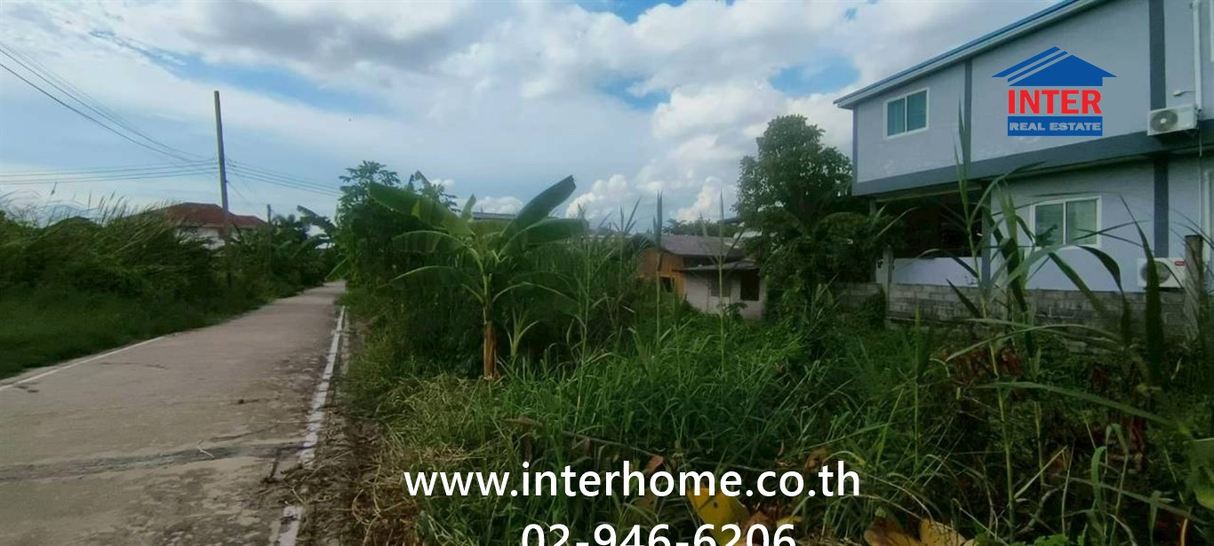 ที่ดินเปล่า 61 ตร.ว. ที่ดิน ซอยร่วมใจ1/2 ถนนรังสิต-ปทุมธานี ถนนเลียบคลองเปรมประชากร เมืองปทุมธานี ปทุมธานี – รูปที่ 3