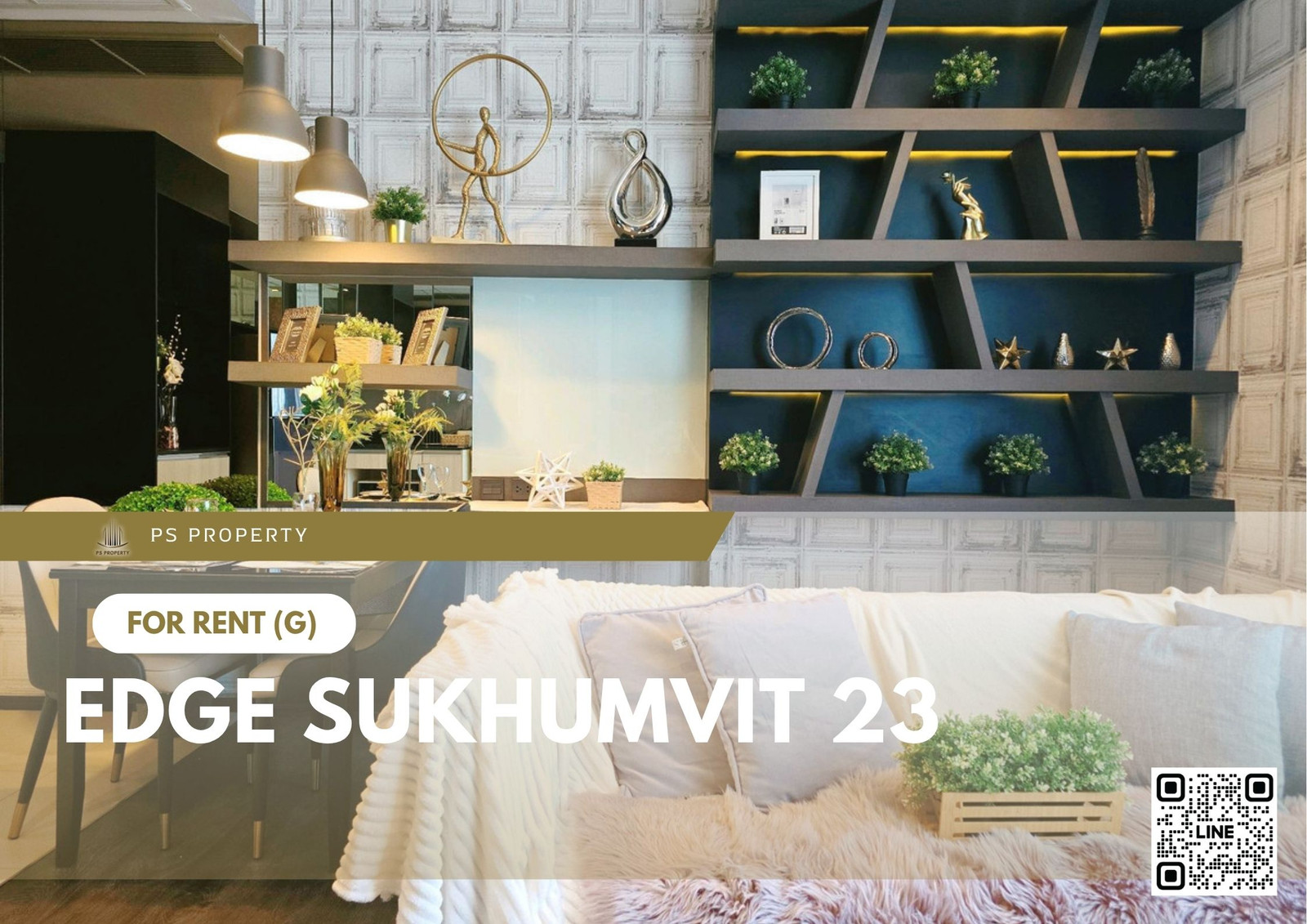 ให้เช่า ✨ Edge Sukhumvit 23 ✨ เฟอร์นิเจอร์ และ เครื่องใช้ไฟฟ้าครบ ใกล้ BTS อโศก ให้เช่า ✨ Edge Sukhumvit 23 ✨ เฟอร์นิเจอร์ และ เครื่องใช้ไฟฟ้าครบ ใกล้ BTS อโศก