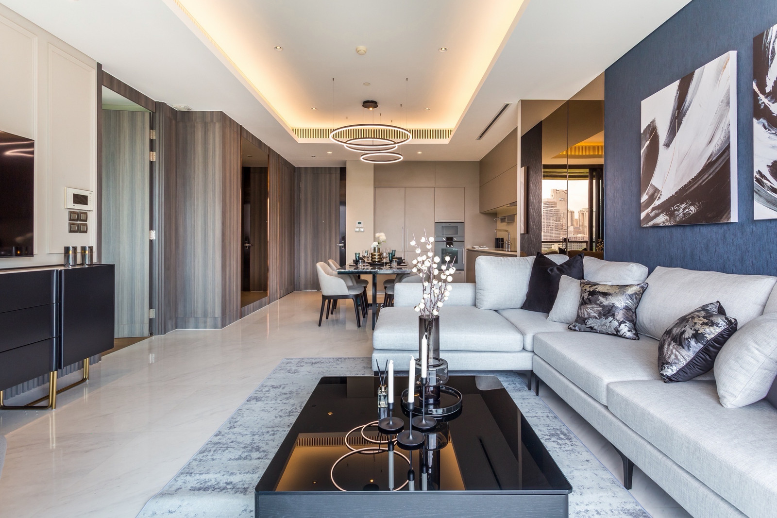 🔥ขายพร้อมผู้เช่า🔥SINDHORN TONSON 
📍Luxury Condo ติดสวนลุมพินี วิวสวยที่สุด – รูปที่ 3