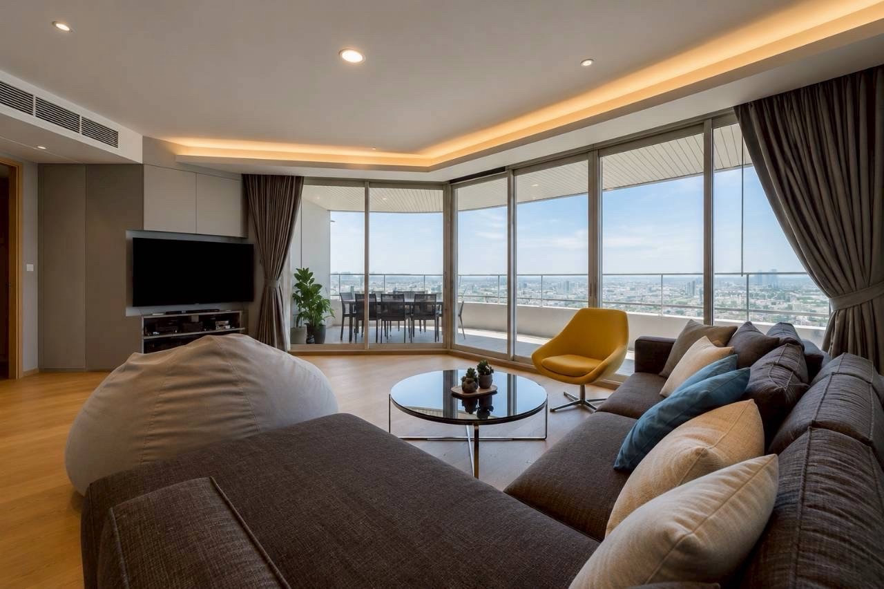 (ถูกที่สุด)4นอน ชั้นสูง แต่งครบ river view ขาย 37 ล้าน!!! watermark chophraya river  – รูปที่ 4