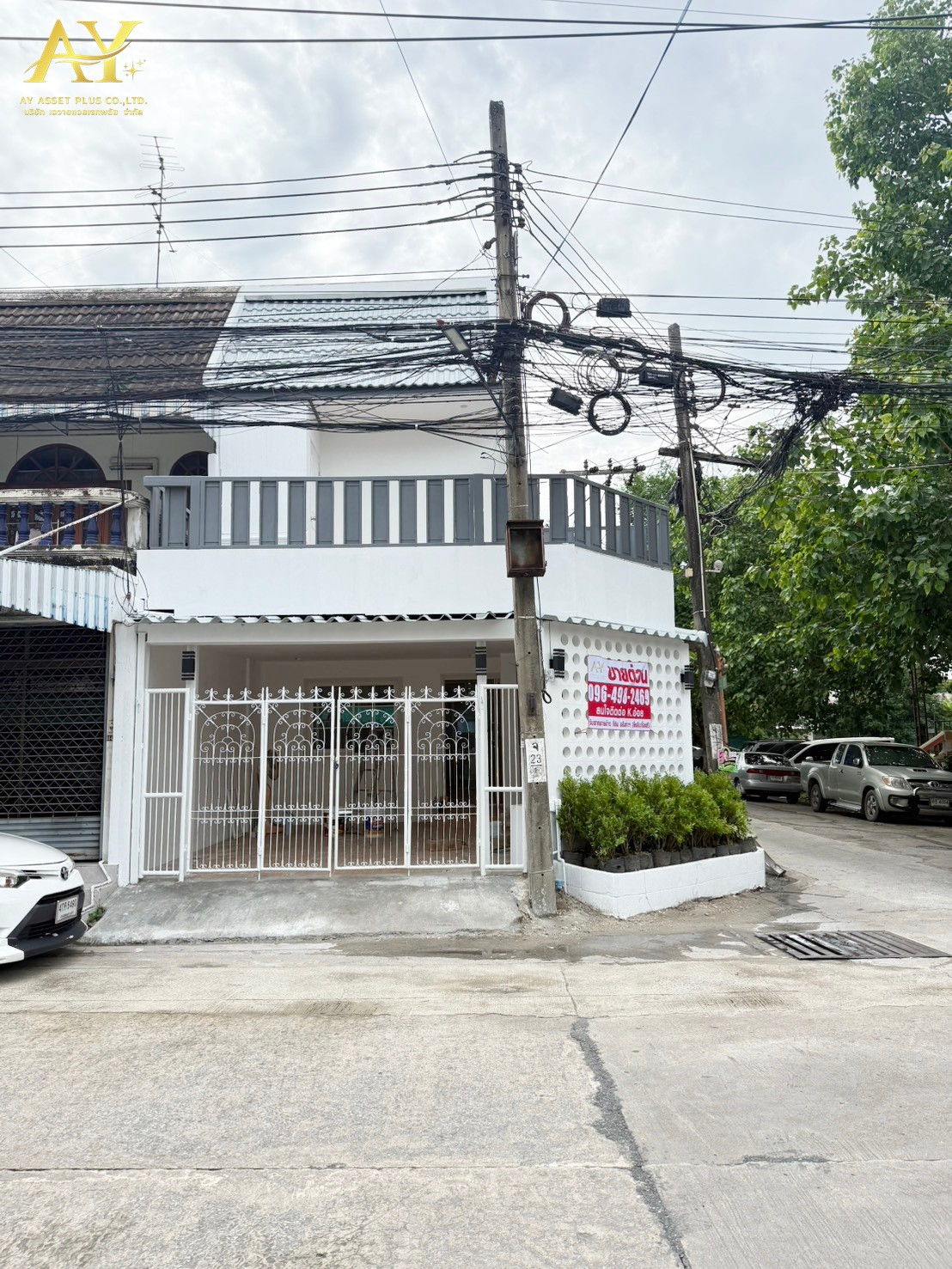 ✨🔥 Opportunity for people who want to own a home! New happiness! Corner townhouse, size 27 sq m, Sena Villa 84 (Happyland-Bang Kapi), completely renovated‼️ Eye-catchingly beautiful, ready for you to bring your bags in today 🥰