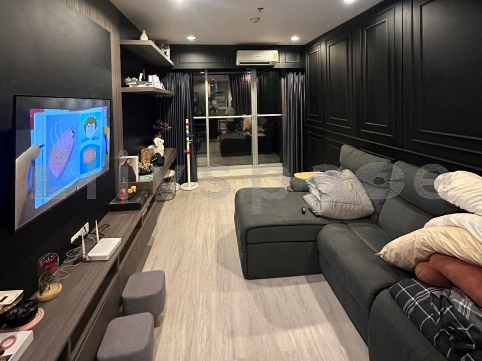 ▚ LK145ツ The Address Siam ห้องสวยไซส์ใหญ่มาก 2 ห้องนอน 2 ห้องน้ำ 84 ตร.ม. เฟอร์ครบ พร้อมเข้าอยู่ – รูปที่ 3