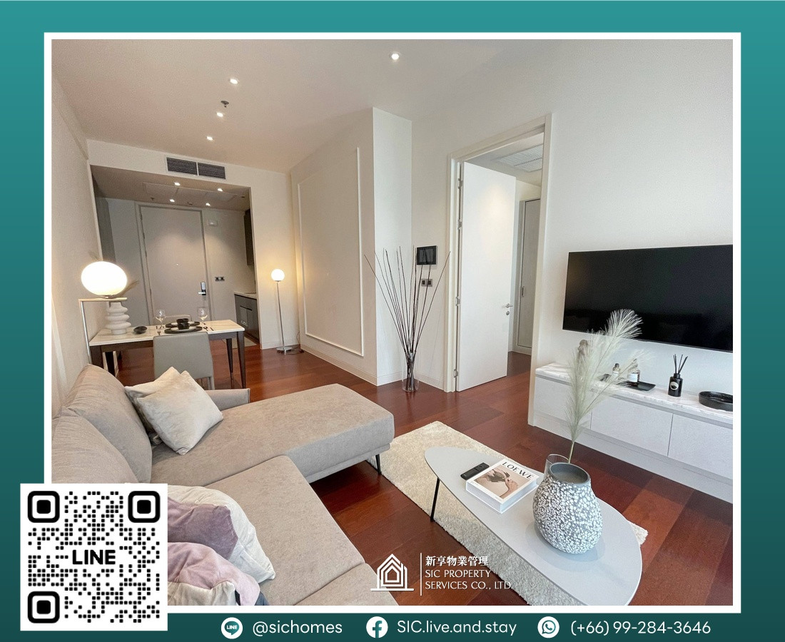 For rent ✨Khun By Yoo ✨1 bedroom, size 49.75 sq m, luxury condo, ready to move in💕 Convenient travel, connected to many roads, near BTS Thonglor 🚅
