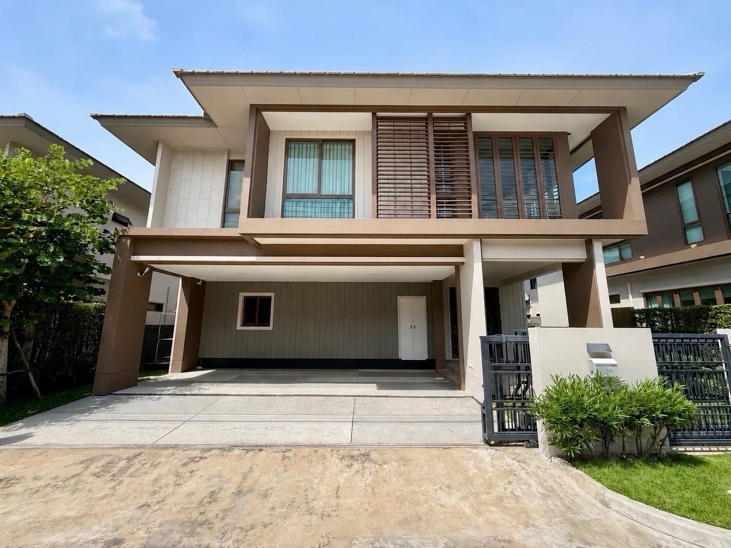 🌈✅ For sale | Single house, Burasiri, Krungthep Kreetha, ready to move in. 🌈✅ For sale | Single house, Burasiri, Krungthep Kreetha, ready to move in.