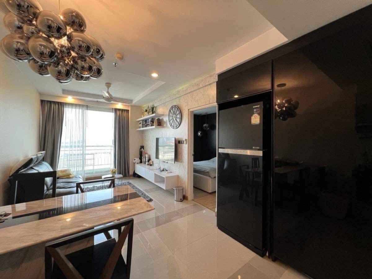 💞Supalai Wellington Condo, newly decorated, near MRT Cultural Center, room 47 sq m, 1 bedroom, available and ready to move in✨