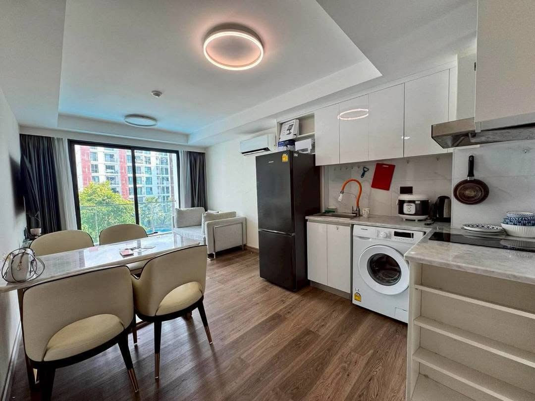 ปล่อยเช่า The one condo  ชั้น 4 ขนาด 56 ตรม.  ตึก A, 2 ห้องนอน – รูปที่ 4