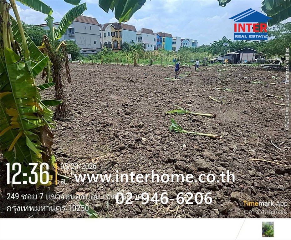 ที่ดินเปล่า 150 ตร.ว. ที่ดิน หมู่บ้านมิตรภาพ อ่อนนุช46 ซอยศรีนครินทร์36 ซอยอ่อนนุช46 ถนนอ่อนนุช ถนนศรีนครินทร์ เขตพระโขนง กรุงเทพมหานคร – รูปที่ 2