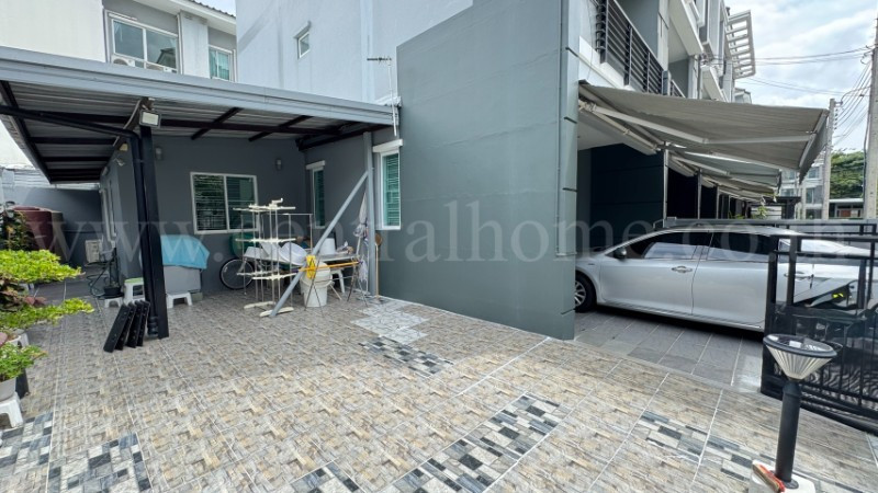 ทาวน์โฮม 3 ชั้น บ้านกลางเมือง รัชดา - วงศ์สว่าง หลังริม – รูปที่ 3