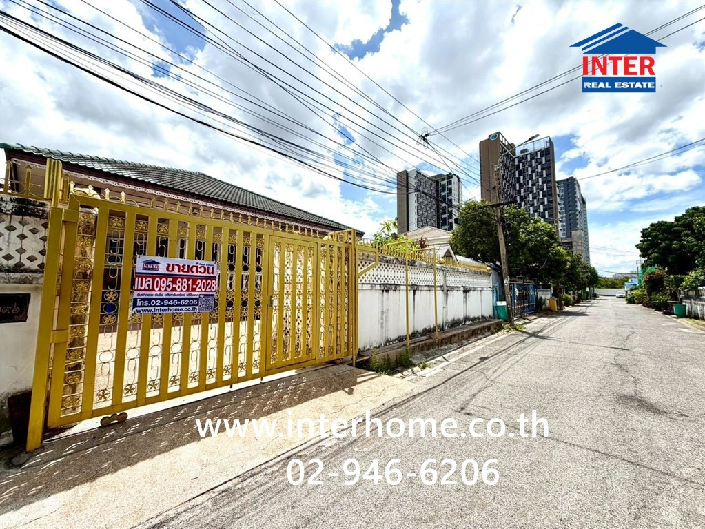 บ้านเดี่ยว 1 ชั้น 95 ตร.ว. บ้านเดี่ยว ซอยรามอินทรา68 แยก11 ถนนรามอินทรา ถนนรามอินทรา-นวมินทร์ เขตบางกะปิ กรุงเทพมหานคร