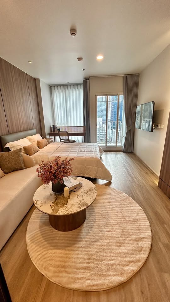 🔥For Rent Now🔥 Culture Thonglor Studio Plus with Walk-in Closet, Fully Furnished, in the heart of Thonglor.