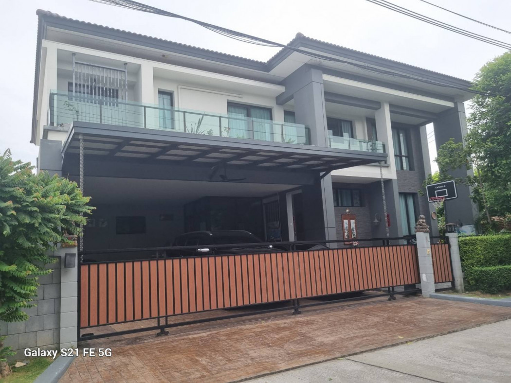ขายบ้านเดี่ยว 2 ชั้น เดอะ ซิตี้ บางนา-กม.7 หลังมุม พื้นที่เยอะ ใกล้เมกาบางนา ขนาด 105 ตรว