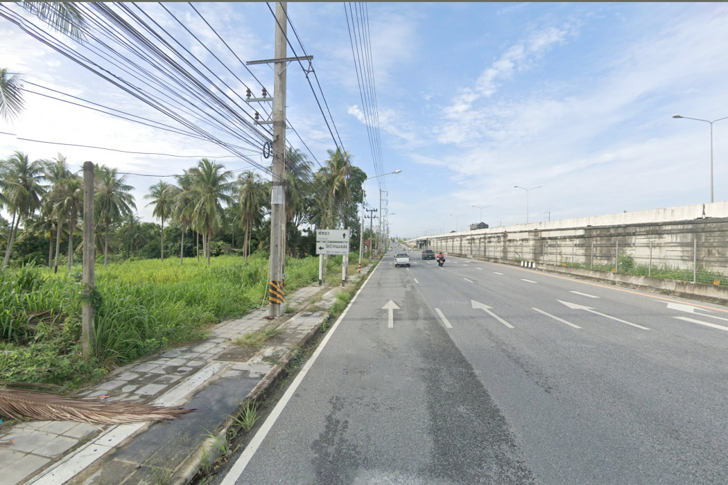 ขาย ที่ดิน ริมถนนมอเตอร์เวย์ อ.ศรีราชา 45 ไร่กว่า เหมาะทำจัดสรร โกดัง