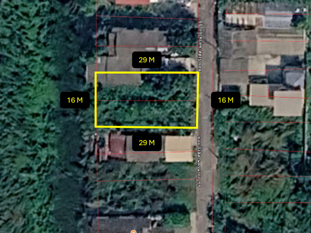 Land for sale in Soi Rangsit-Nakhon Nayok 55, 118 square wah, near Rangsit-Nakhon Nayok Road, only 1.4 km away. – รูปที่ 2